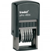 Мінінумератор 3,8 мм., пластиковий, 6 - розр., 4836,Trodat